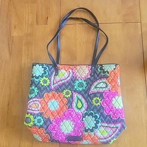 Vera Bradley Floral Hand Bag (Large)